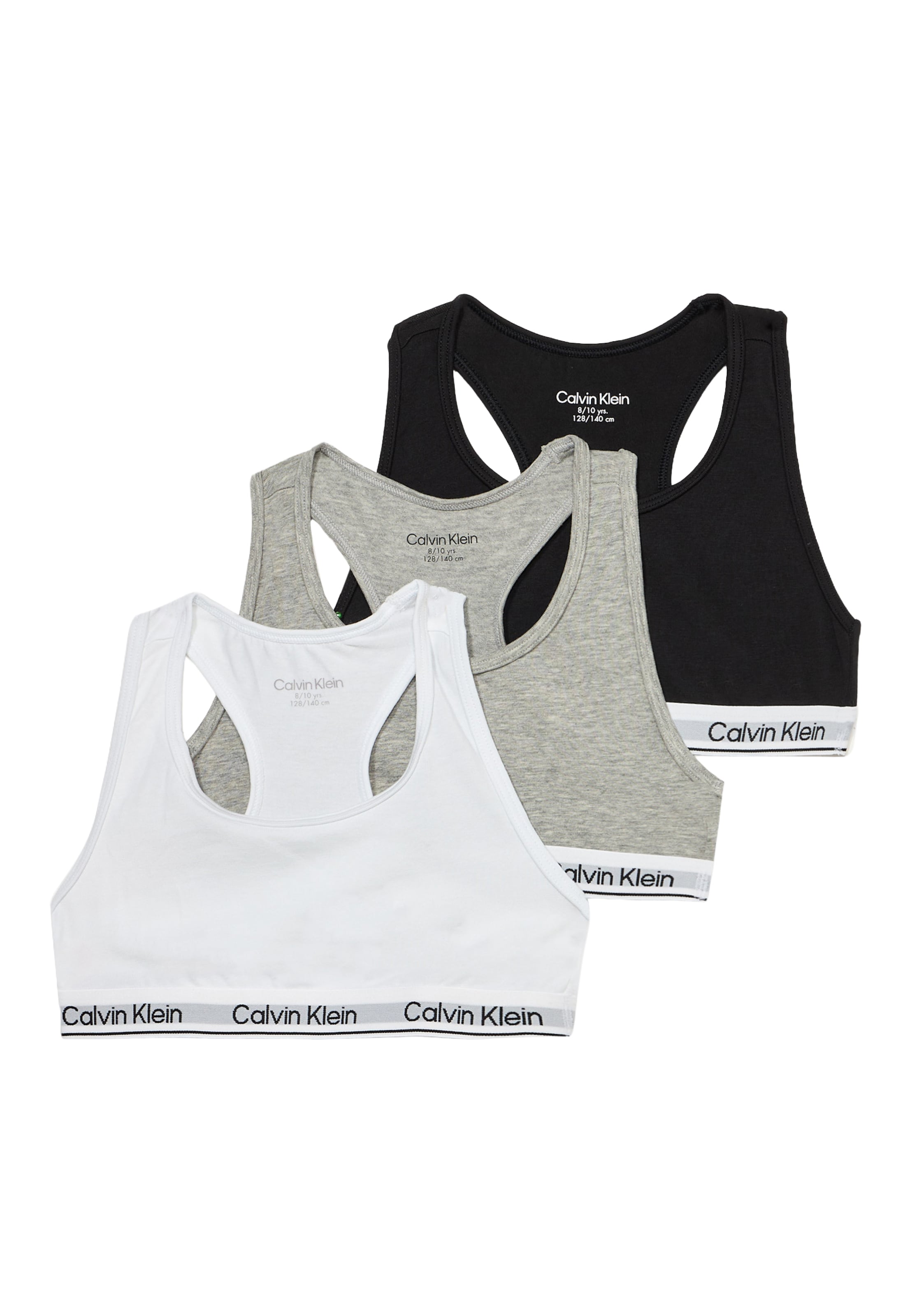Calvin Klein Underwear Bustier Modrček | siva barva: sprednja stran