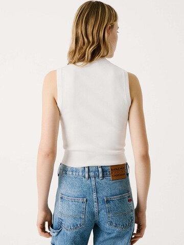 Red Bull Racing x Pepe Jeans Gebreide top in Wit