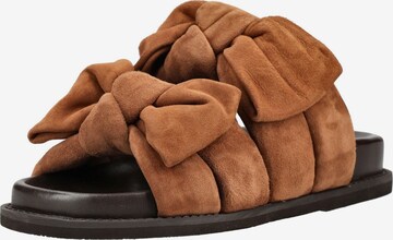 Zoccoletto di Copenhagen shoes in marrone: frontale