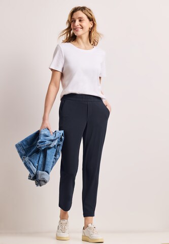 STREET ONE Tapered Hose in Blau