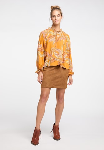 IZIA Blouse in Oranje