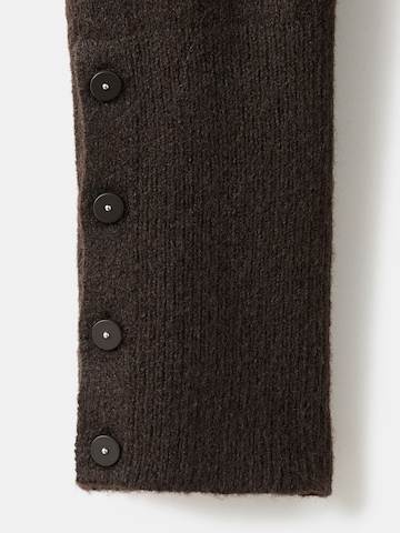 MANGO Sweater 'SIMONE' in Brown