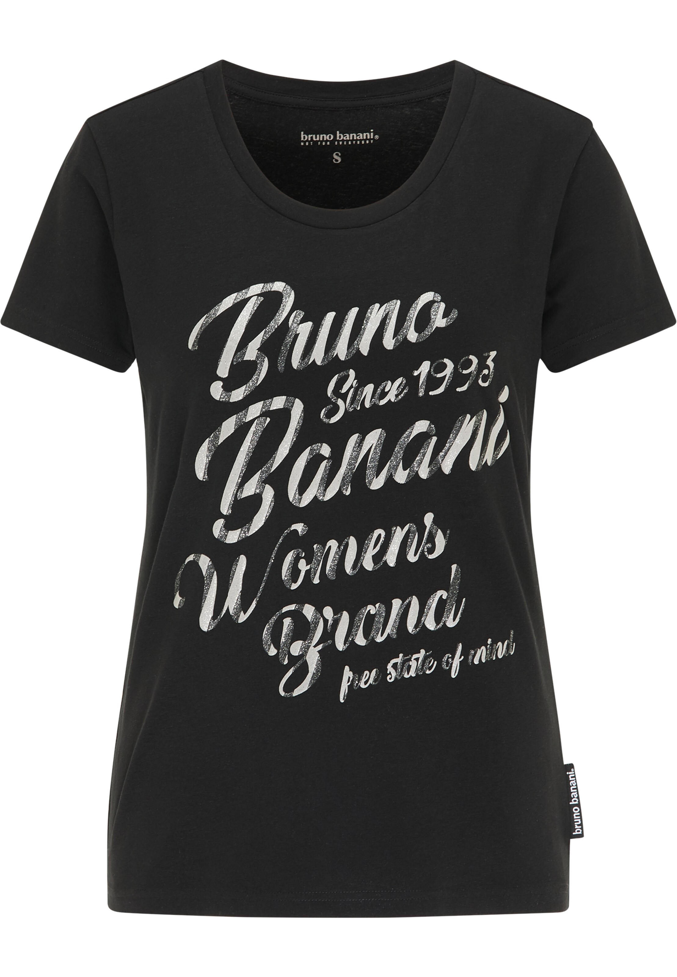 T-shirt 'Russell' Bruno Banani en noir : devant