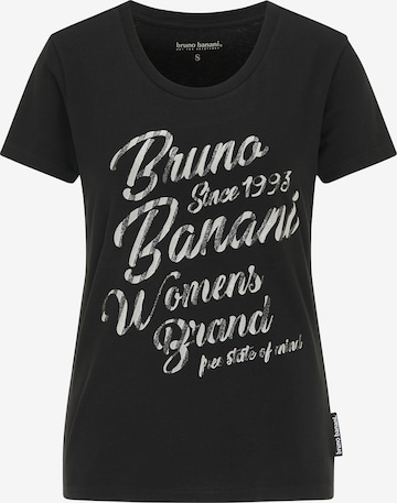 BRUNO BANANI Shirt 'Russell' in Zwart: voorkant