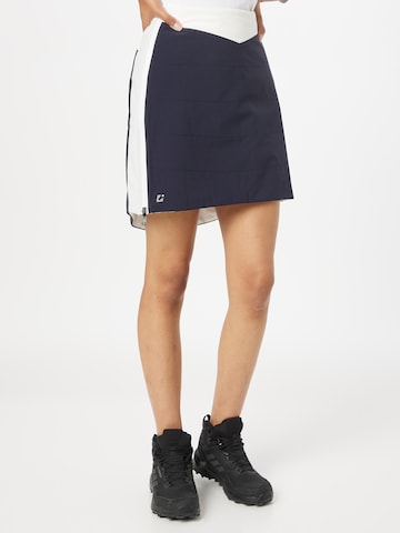 KILLTEC Athletic Skorts in Blue: front