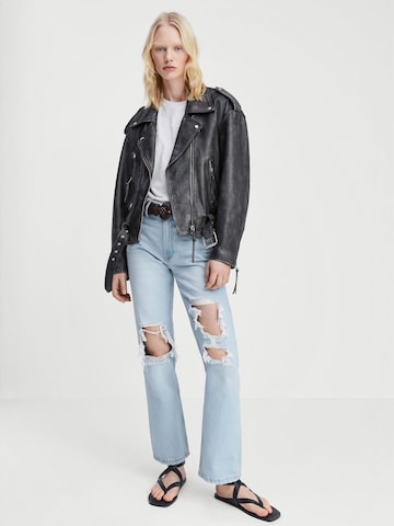 MANGO Wide leg Jeans 'Mati' i blå