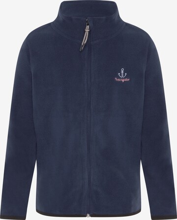 Navigator Fleece Jacket in Blue: front