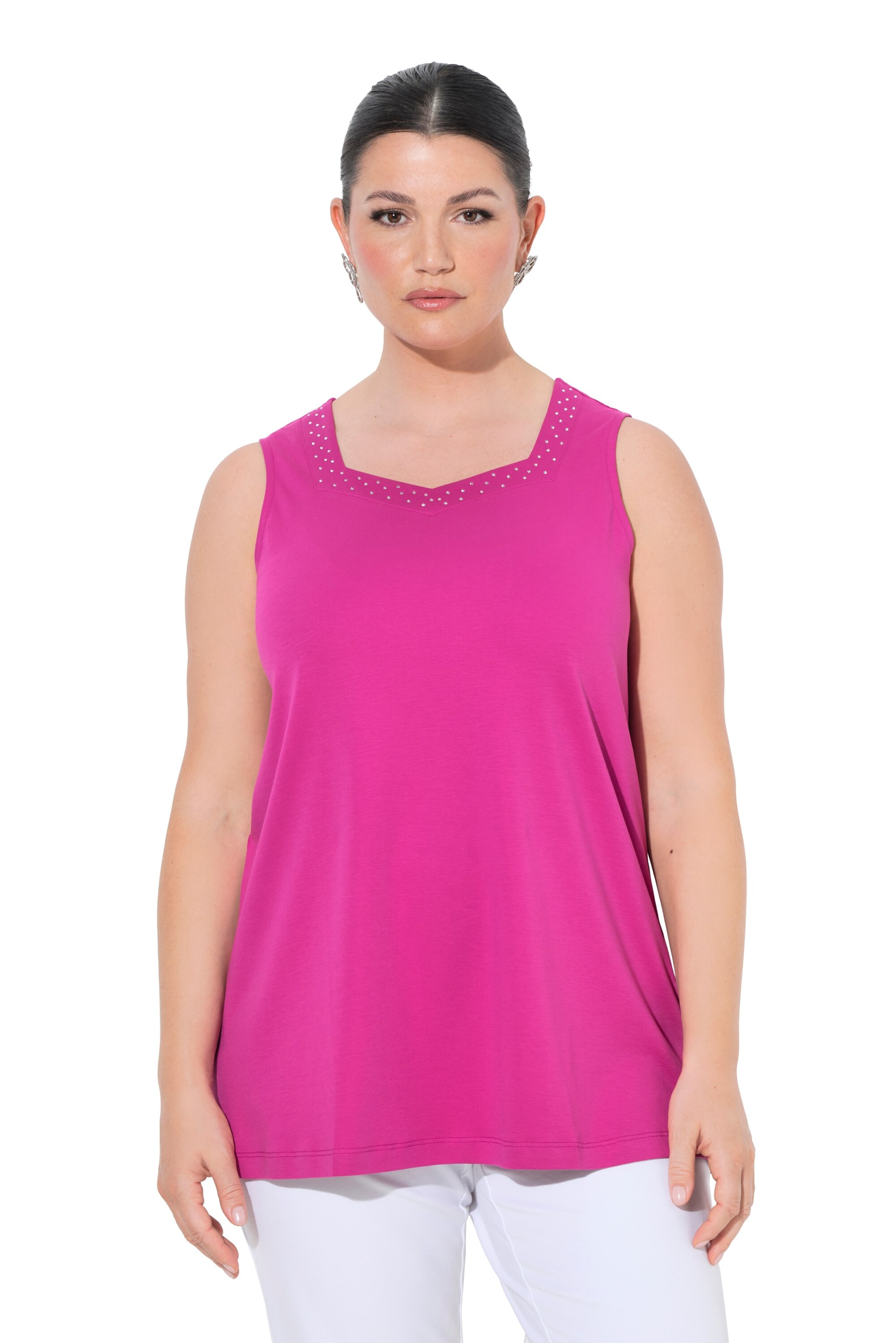 Ulla Popken Top in Pink: front