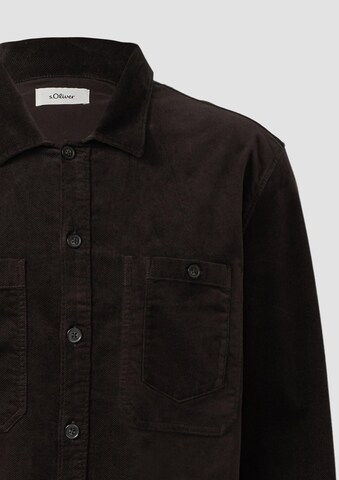 Coupe regular Chemise s.Oliver en marron