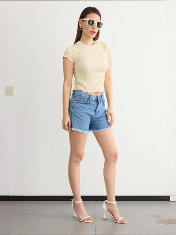 T-shirt Hiccup en beige