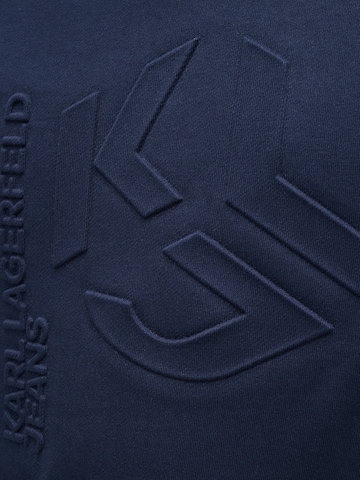 juoda KARL LAGERFELD JEANS Megztinis be užsegimo