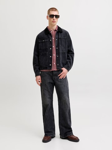 JACK & JONES Comfort Fit Hemd in Rot