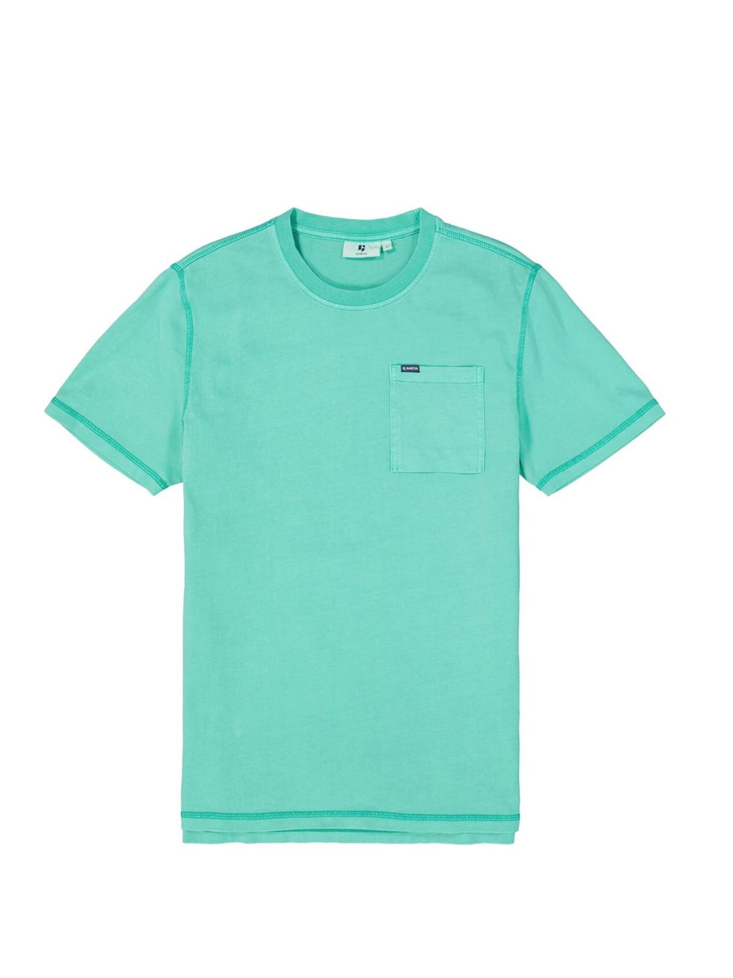 GARCIA Shirt in Groen: voorkant