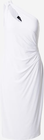Robe de cocktail 'ZIAZAN' Lauren Ralph Lauren en blanc : devant
