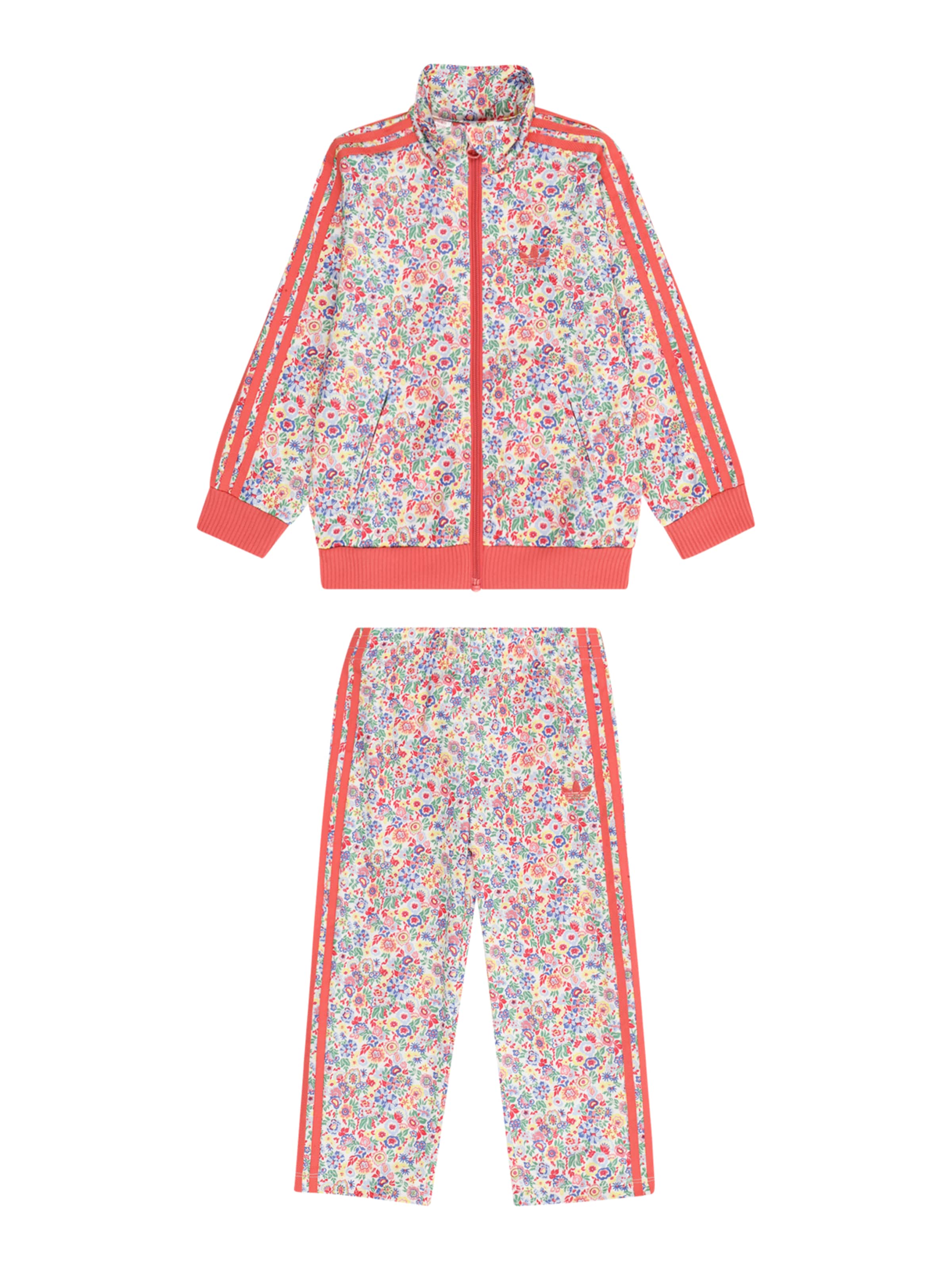 ADIDAS ORIGINALS Jogging ruhák 'Adidas Originals x Liberty London Firebird' - fehér: elől