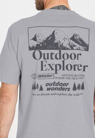 Whistler T-Shirt 'Kunta' in Grau