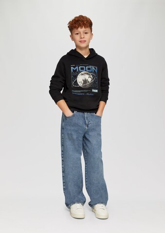 s.Oliver Sweatshirt in Zwart