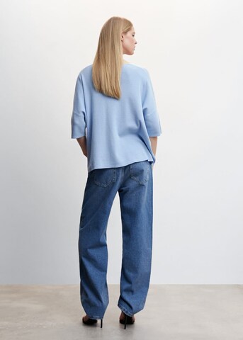 MANGO Sweater 'Guiro' in Blue