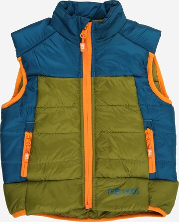 TROLLKIDS Vest 'Hardanger' in Green: front