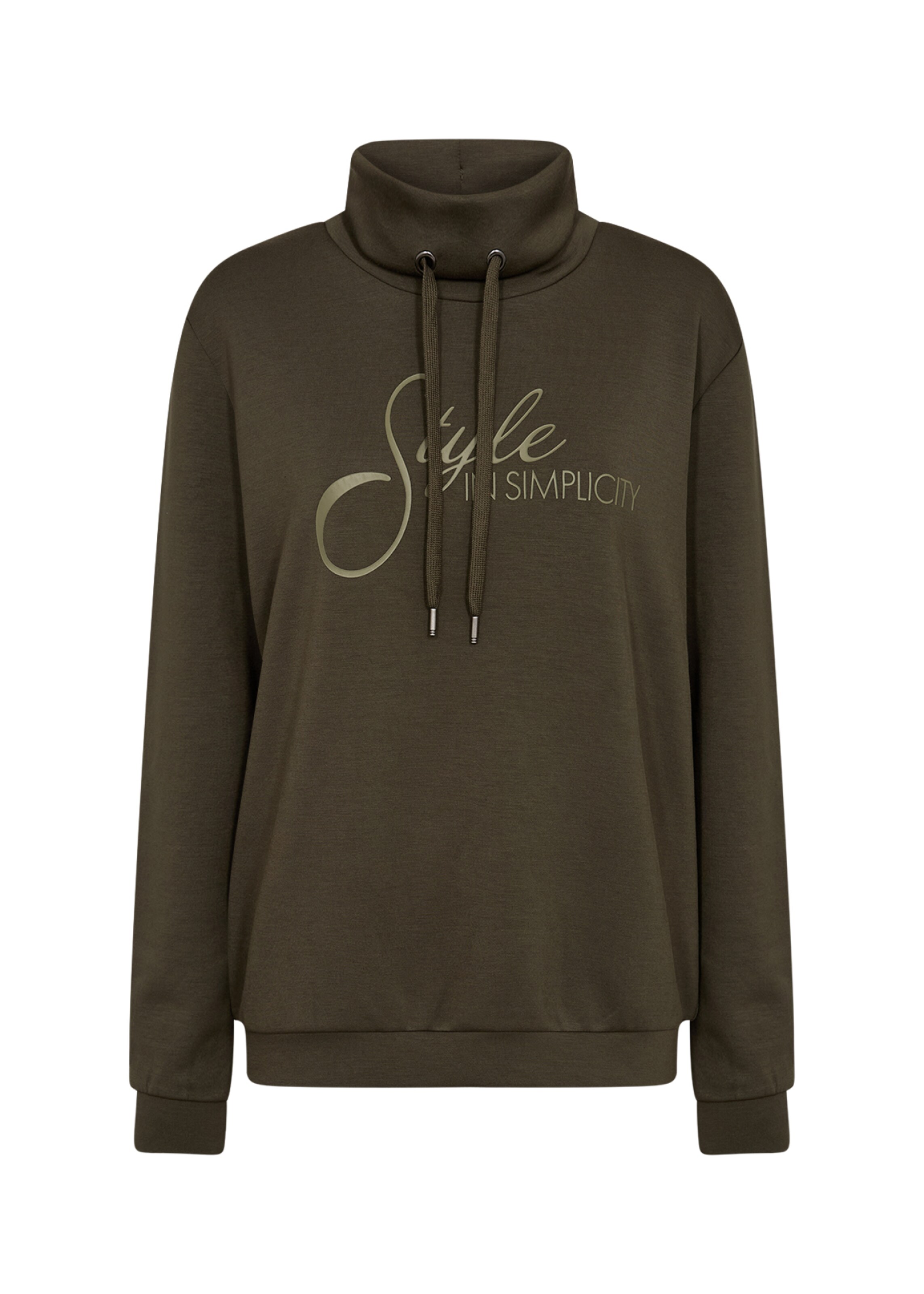 Soyaconcept Sweatshirt in Brown: front