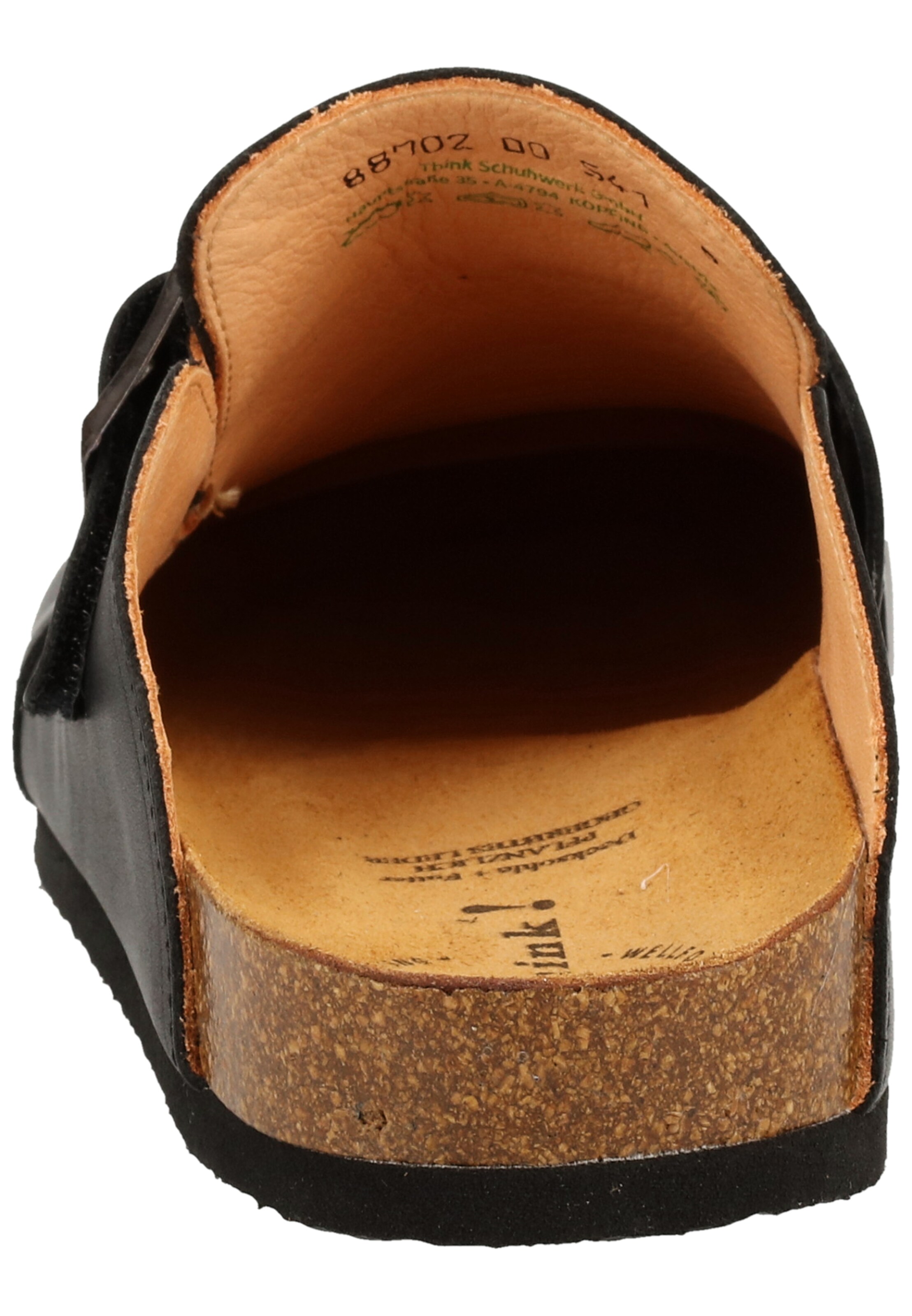 THINK! Clogs in Schwarz