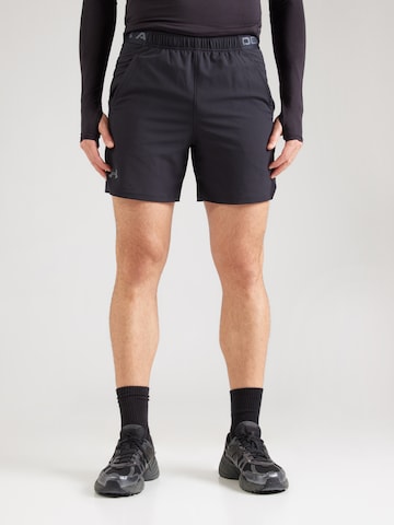 Regular Pantalon de sport 'Vanish' UNDER ARMOUR en noir : devant