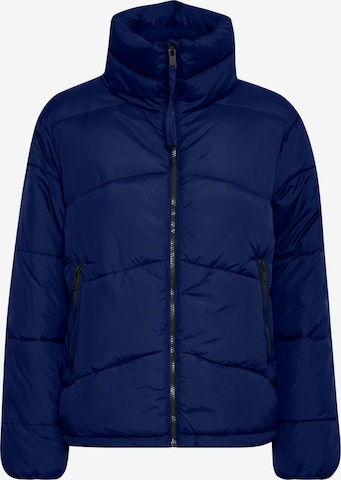 b.young Winter Jacket 'BOMINA' in Blue: front