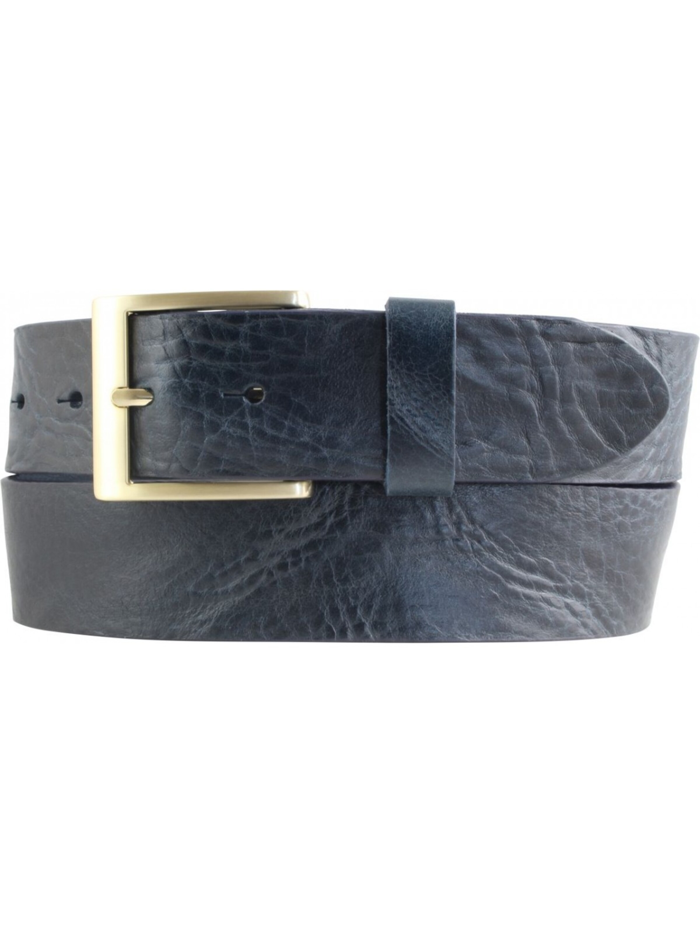 BELTINGER Gürtel 'Napoli'‌‌‌‌‌ in Blau: Vorderseite