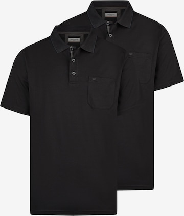 redmond Shirt 'Basic' in Schwarz: Vorderseite