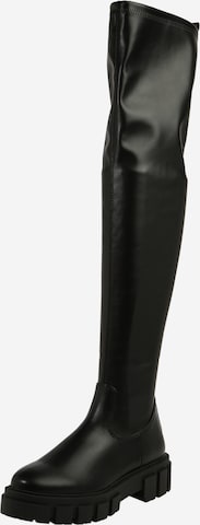 ABOUT YOU Boots 'Alice' in Black: front