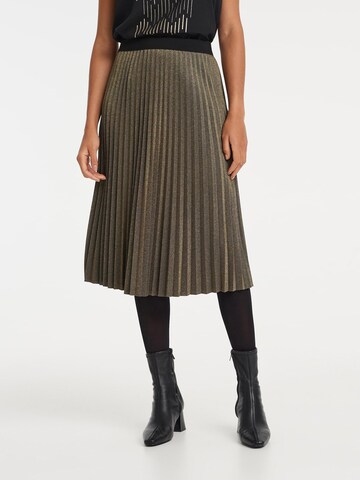 OPUS Skirt 'Ricca' in Beige: front