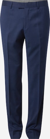 mėlyna Matinique Standartinis Kelnės su kantu 'Las': priekis