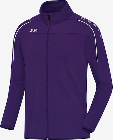 JAKO Athletic Jacket in Purple: front