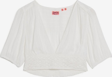Superdry Shirt 'Ibiza' in White: front