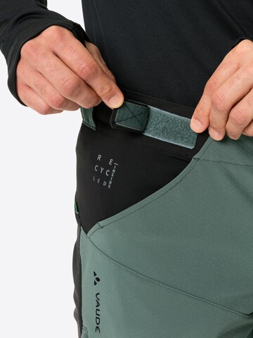 VAUDE Regular Athletic Pants 'Quimsa' in Green