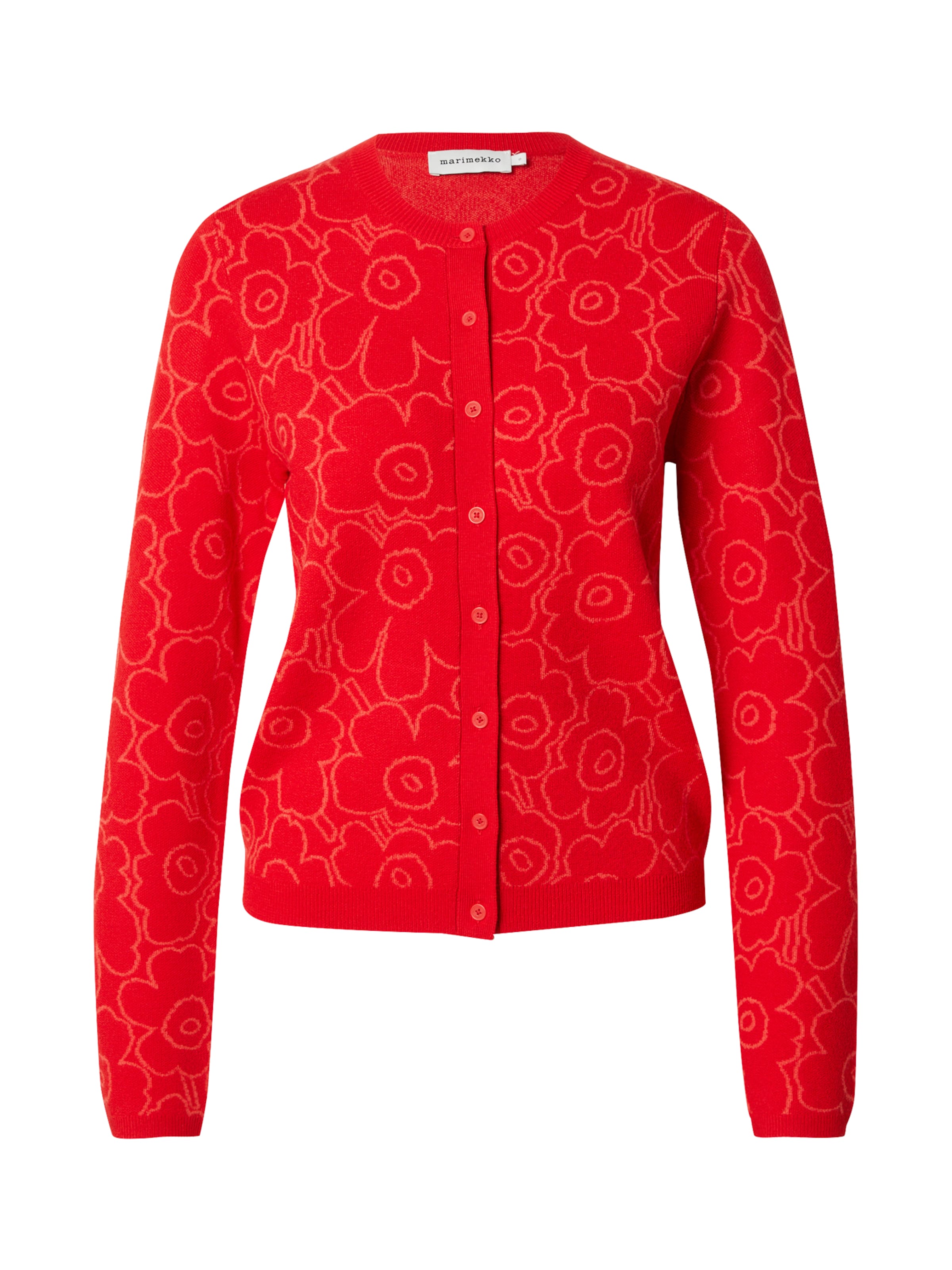 Marimekko Cardigan i rød: forside