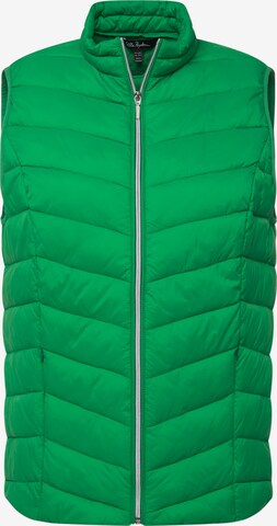 Ulla Popken Vest in Green: front