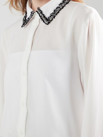 JDY Bluse 'JDYAYA' in Weiß