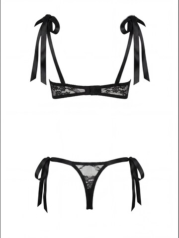 SpaLeXLine Balconette Underwear Sets 'SX1042' in Black