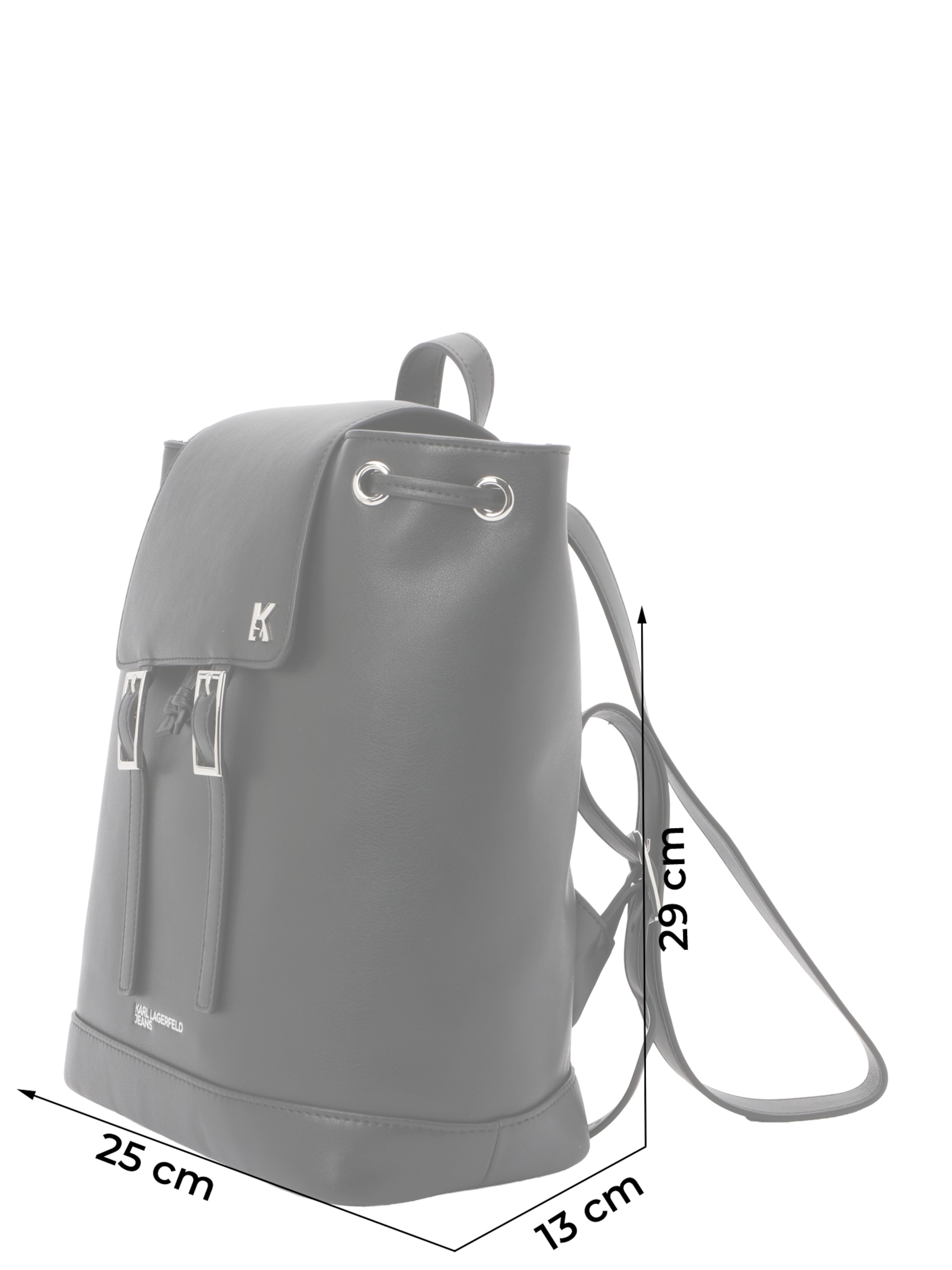 Sac à dos KARL LAGERFELD JEANS en noir