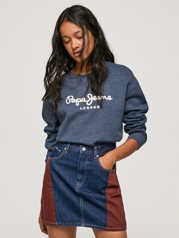 Felpa 'Nanette' di Pepe Jeans in blu: frontale