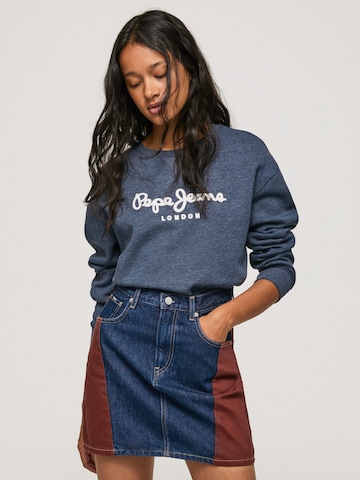 Pepe Jeans Sweatshirt 'Nanette' in Blauw: voorkant