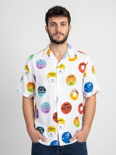 Carhartt WIP Button Up Shirt 'Record' in XS in Mixed colors, Item view