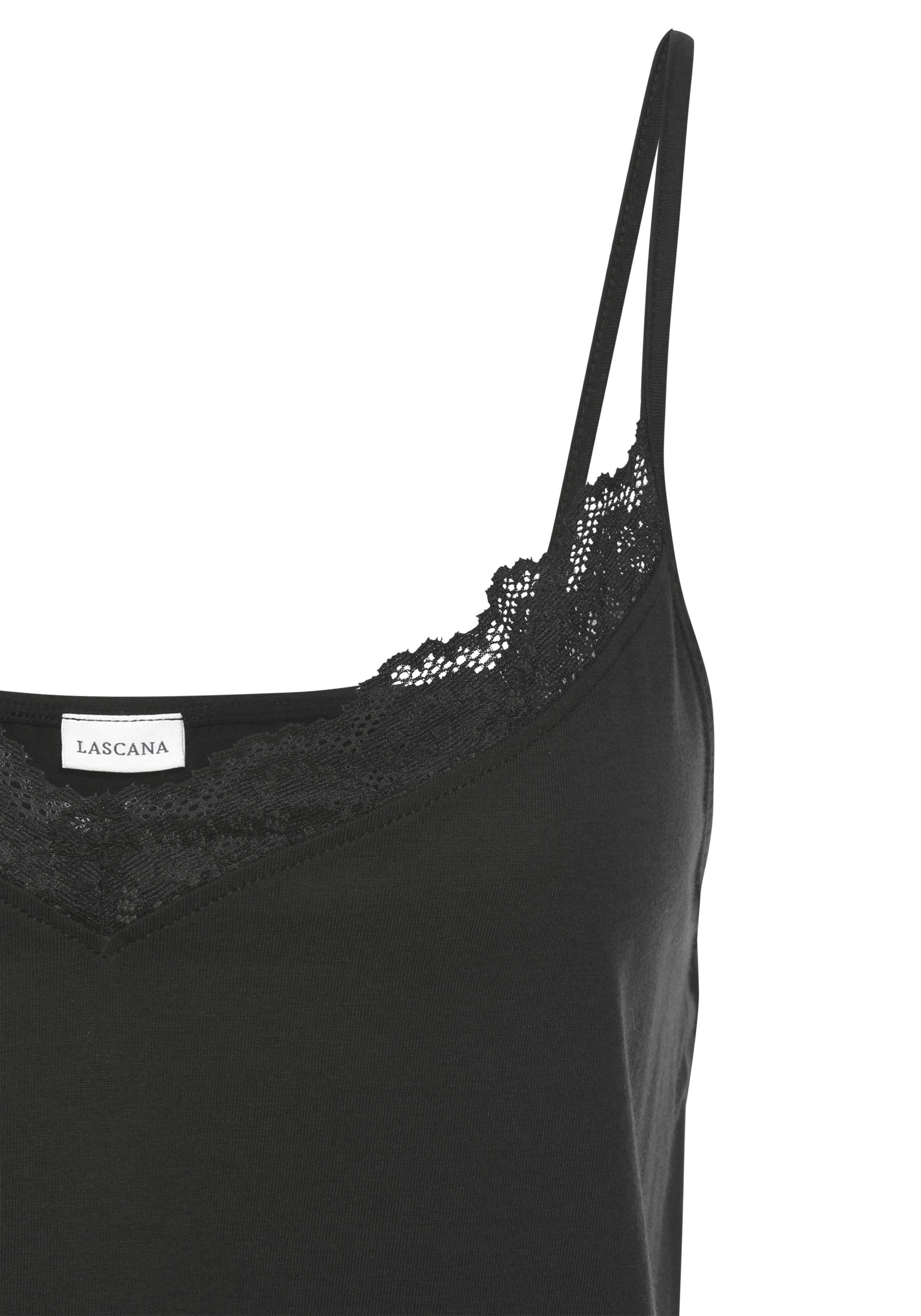 LASCANA Blúzka - Čierna