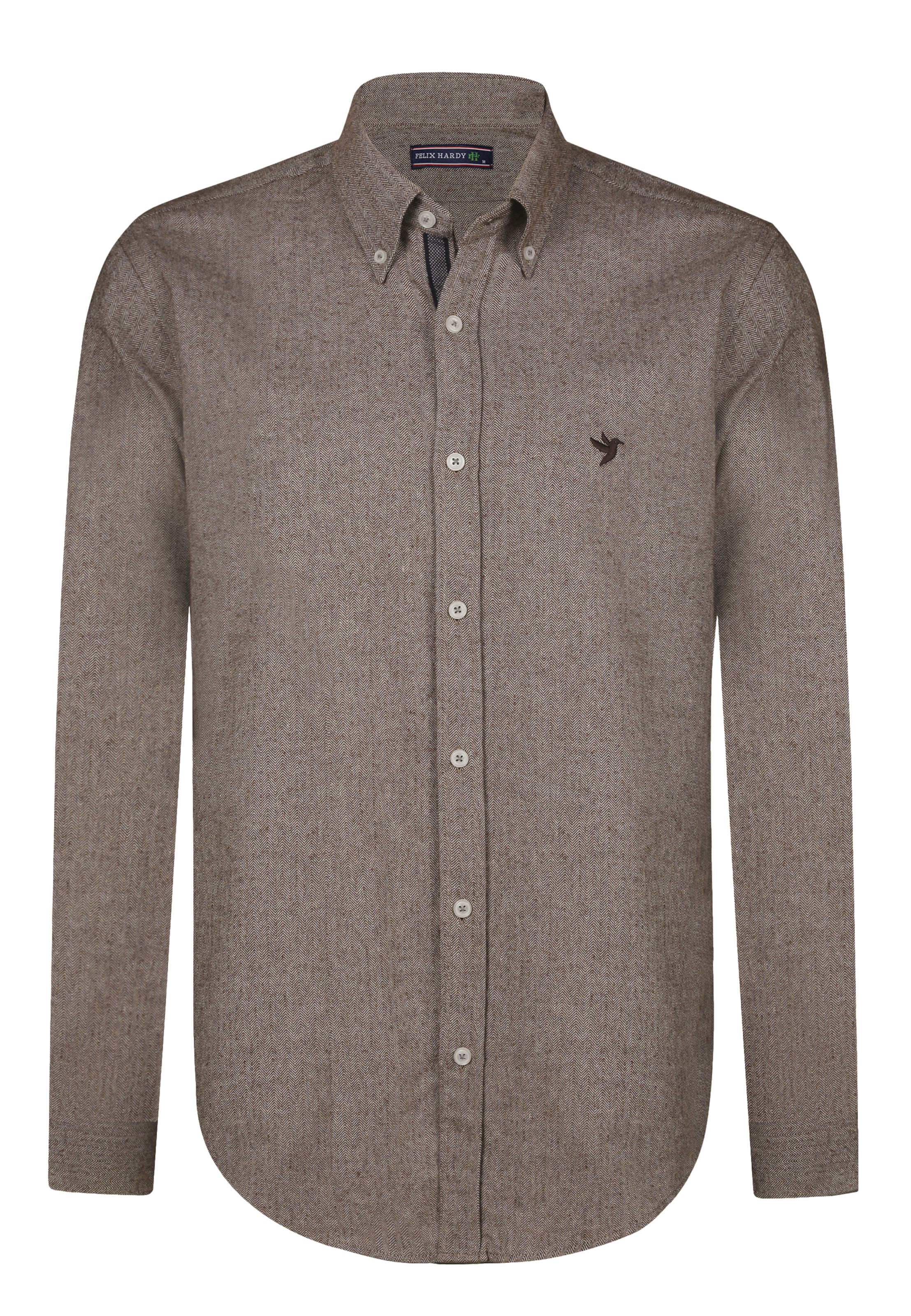 Felix Hardy Πουκάμισο σε καφέ: μπροστά