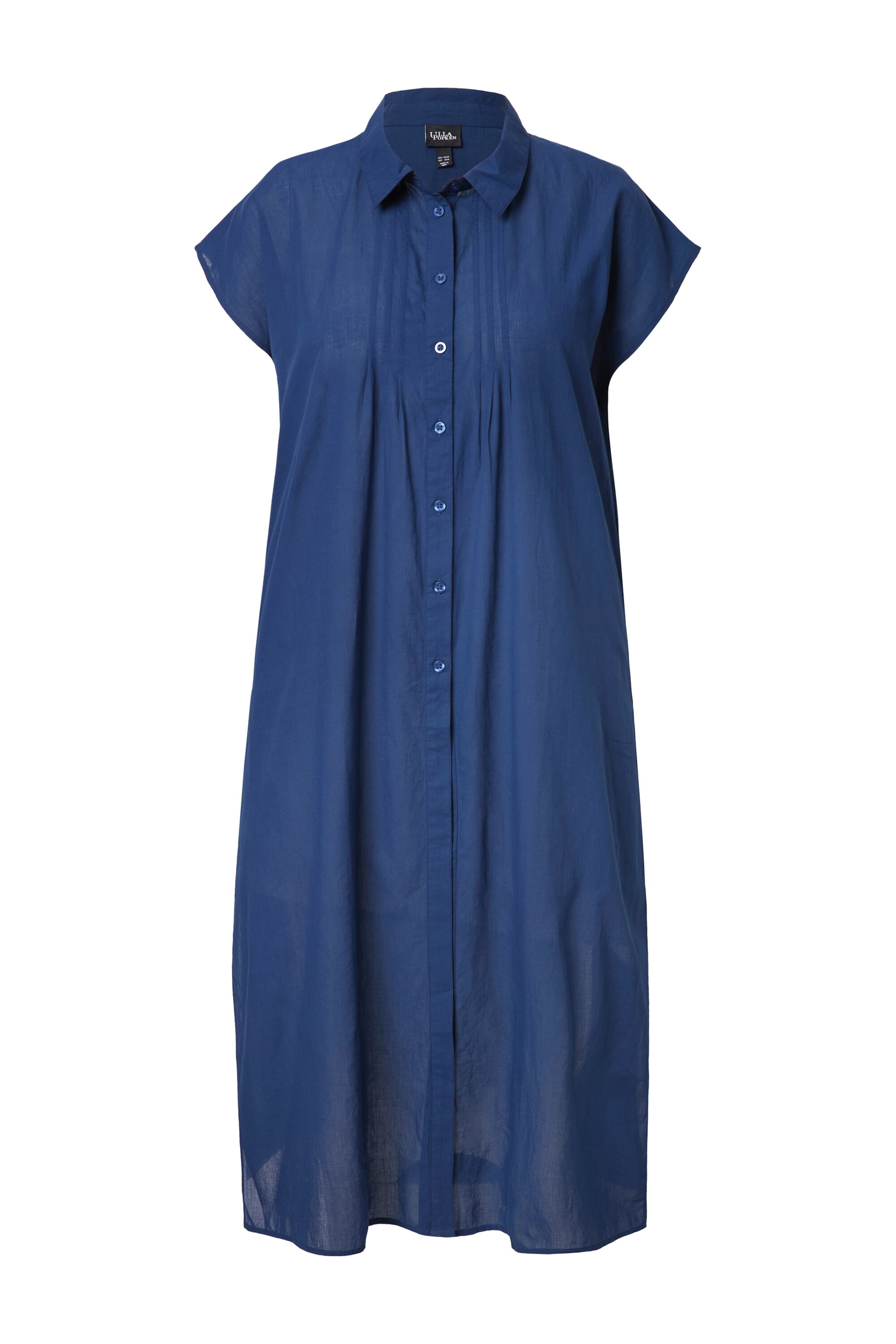 Ulla Popken Blousejurk in Blauw: voorkant