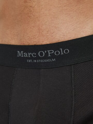 Marc O'Polo Boxershorts ' Iconic Rib ' in Zwart