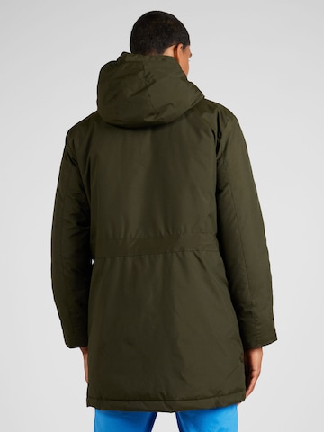 Parka mi-saison 'APEX' KnowledgeCotton Apparel en vert