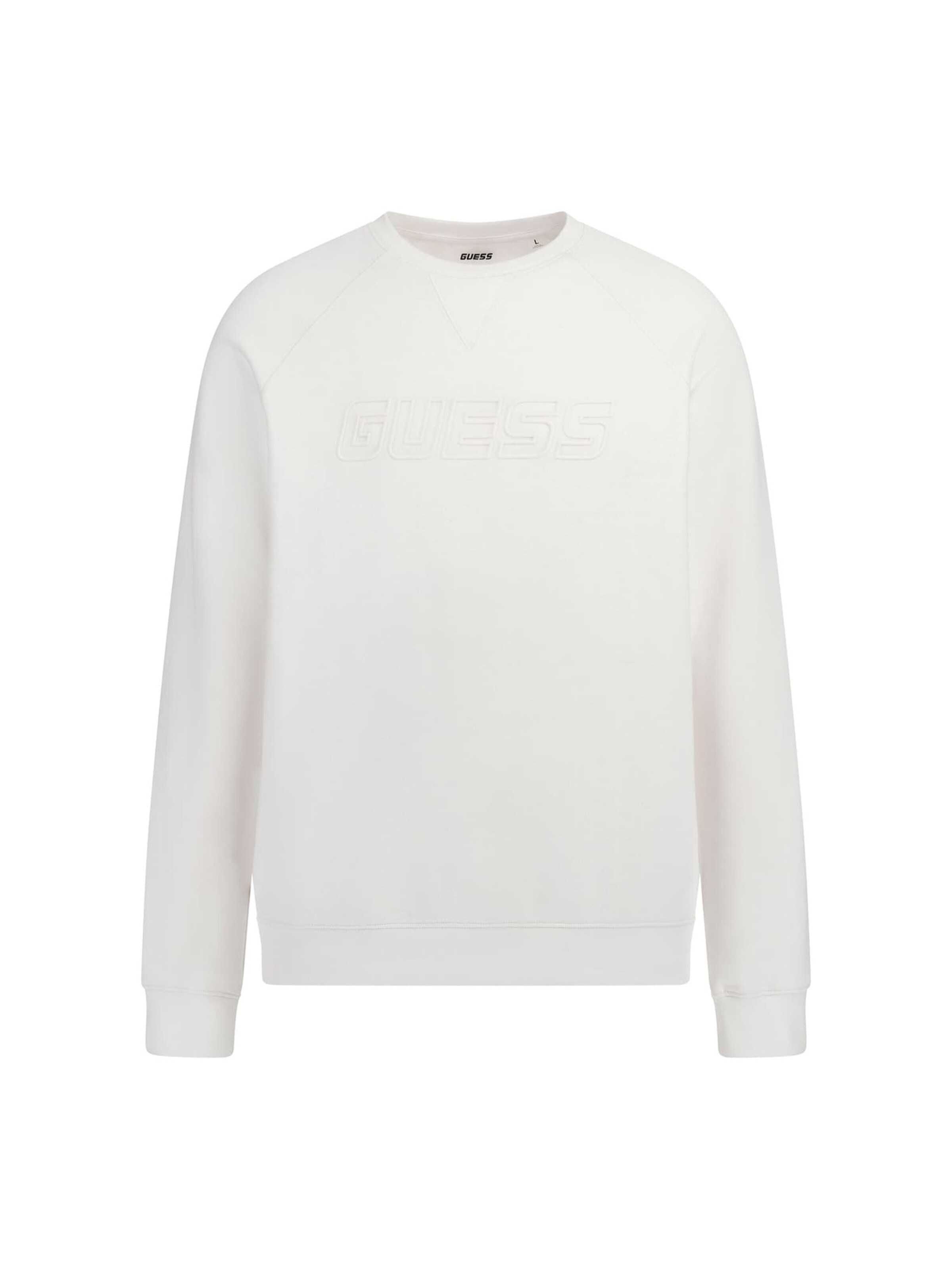 GUESS Pullover in Weiß: Vorderseite