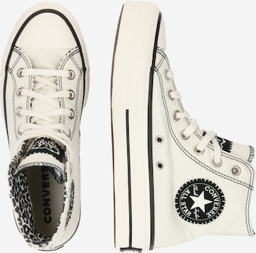 CONVERSE Sneakers hoog 'Chuck Taylor All Star Lift' in Wit
